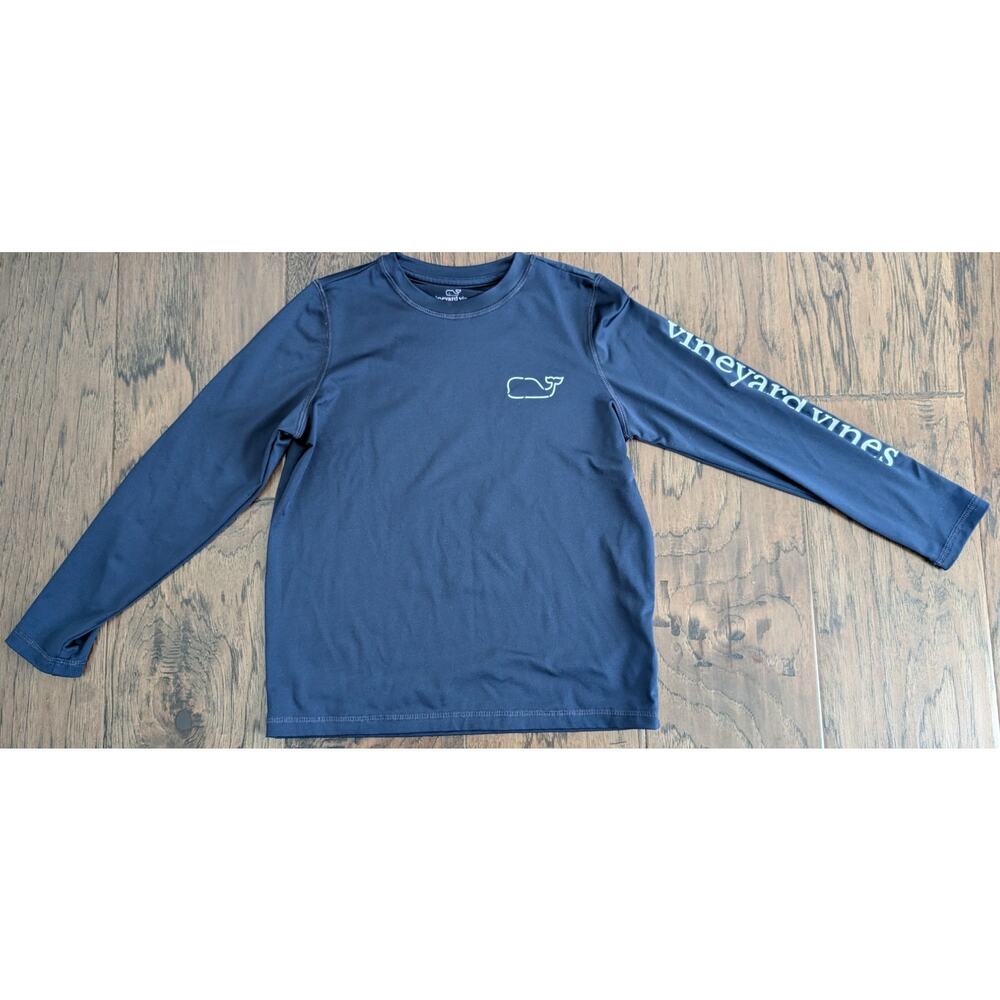 Vineyard Vines Navy Long Sleeve Rash Guard